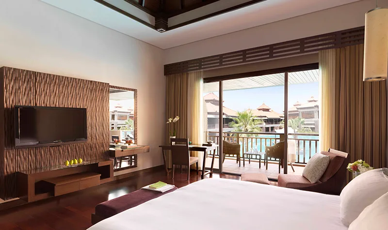 Premier lagoon view room