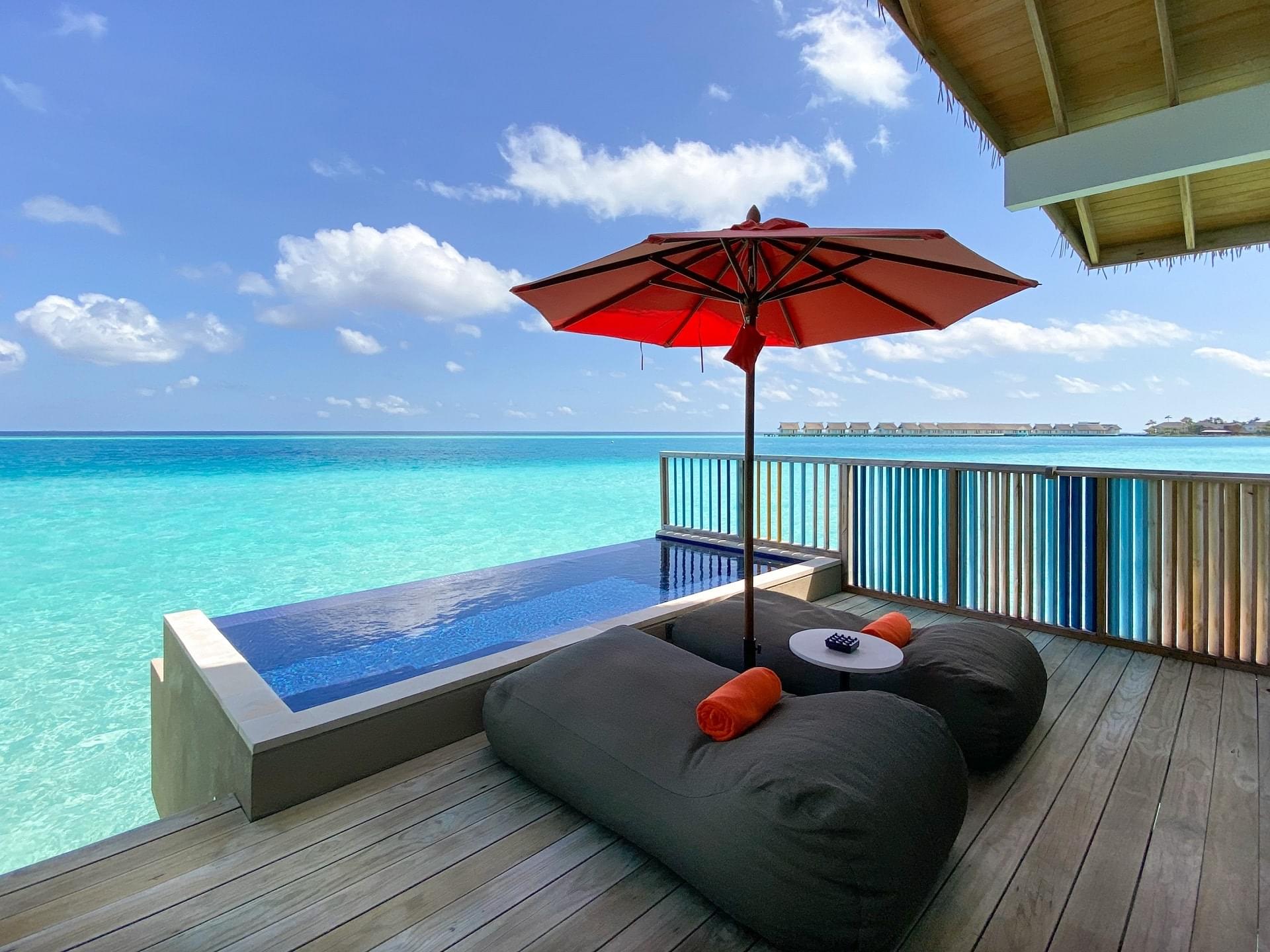 Platinum overwater pool villa