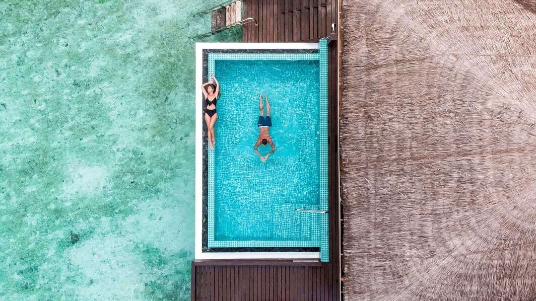 Water Bungalow with Pool 