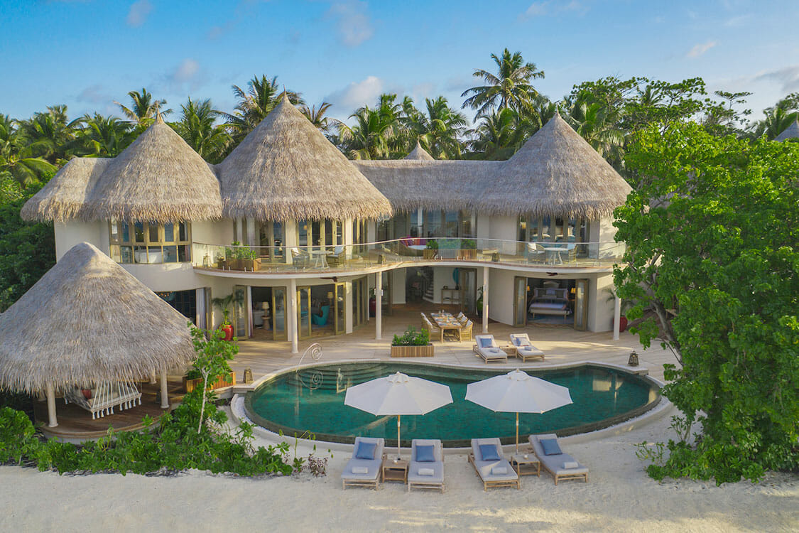 The Nautilus mansion with private pool