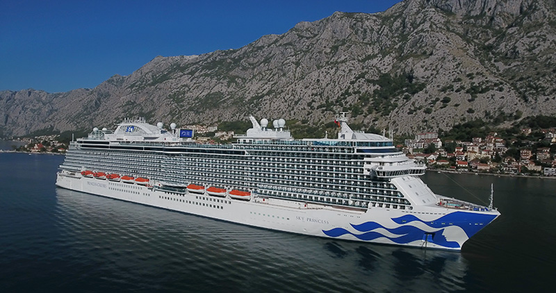 Самый новый круизный лайнер Princess Cruises - Enchanted Princess